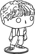 Coloring page Jimin
