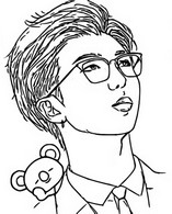 Coloring page RM