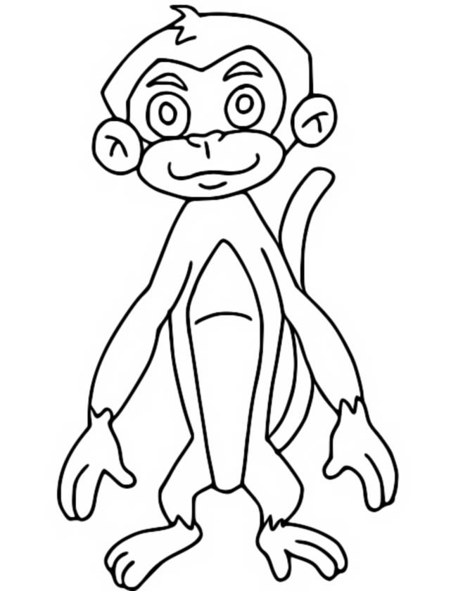 Coloring page Jaggu