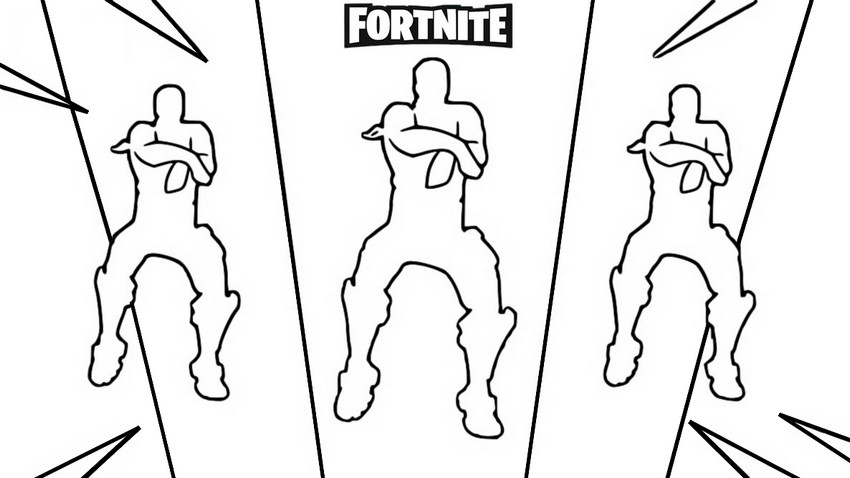 Desenho para colorir Gangnam Style