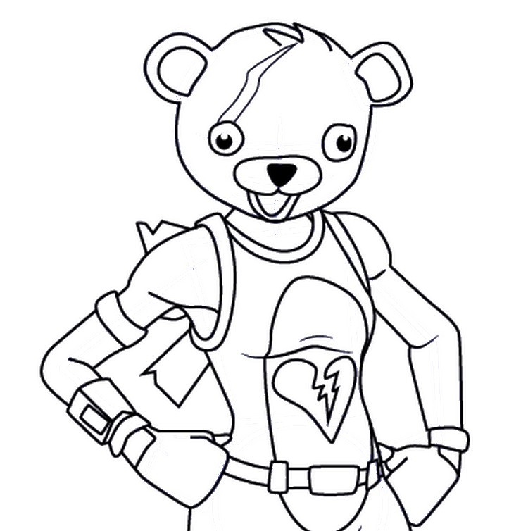 Desenho para colorir Cuddle Team Leader