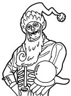 Coloring page Yule Trooper