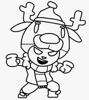 Desenho gratuito - Nita Rena Polar - Brawlidays