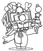 Coloring page 2021 -Sleigher Griff