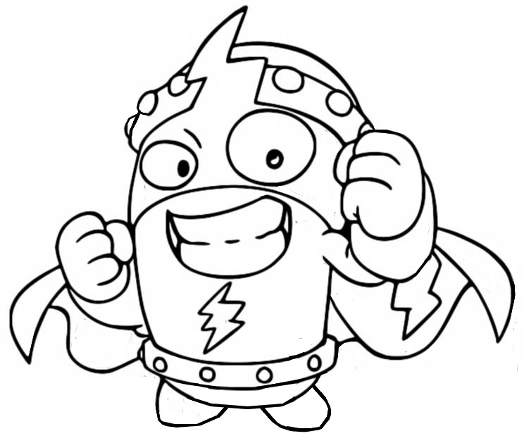 Coloring page Kidkazoom Ultra rare