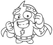 Coloriage Kidkazoom Ultra rare