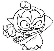 Coloriage Pumpking Super 082 Leader Villain
