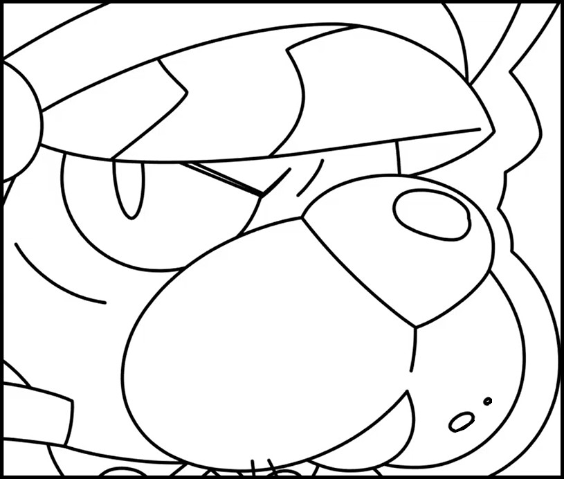 Coloring Page Brawl Stars The Starr Force Colonel Ruffs Icon 2 - spike brawl stars icons