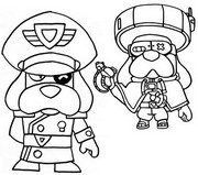 Målarbok Colonel Ruffs och Ronin Ruffs
