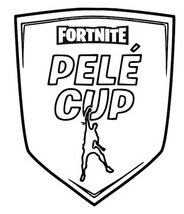 Desenho para colorir Pelé's Cup