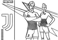 Desenho para colorir Juventus