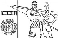 Desenho para colorir Inter Milan
