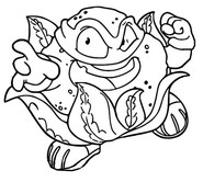 Coloring page Wicked Circuits 519 Caulipower