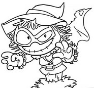 Coloring page Mechanic Warriors 545 Scarylous