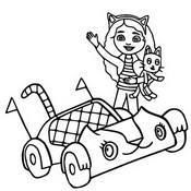 Coloring page Carlita