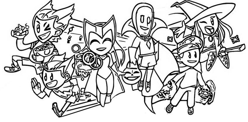 Coloriage Halloween