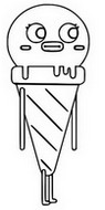 색칠 검볼