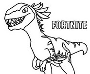 Dibujo para colorear Raptor