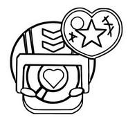 Disegno da colorare Stu cuore