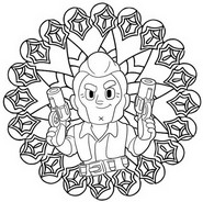 Desenho para colorir Colt