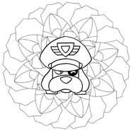 Desenho para colorir Colonel Ruffs