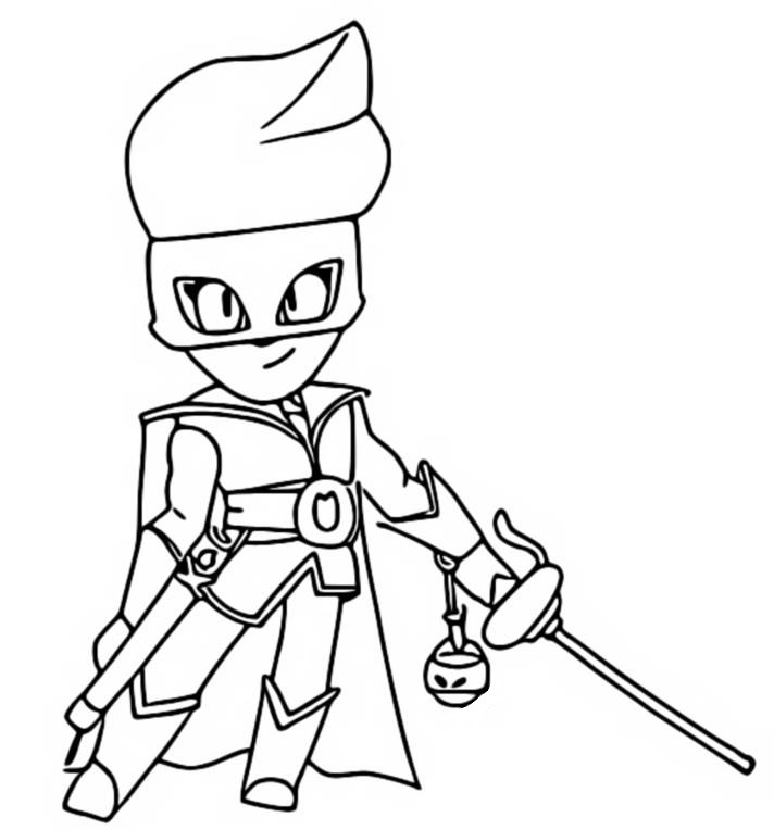 Coloring Page Brawl Stars Season 6 Goldarmgang Amber De La Vega 14 - coloriage brawl stars belle skin