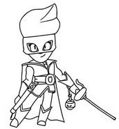 Coloring Pages Brawl Stars Season 6 Goldarmgang Morning Kids - amber brawl stars ausmalbilder squeak