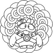 Omalovánek Squeak - Mandala