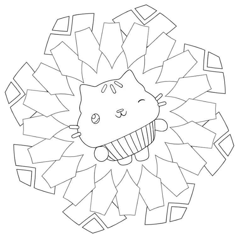 Coloring page Cakey