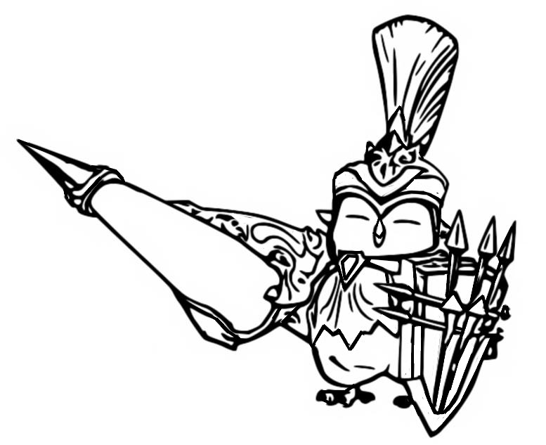 Coloring page Mav (Wind)