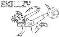 Disegno da colorare Skillzy