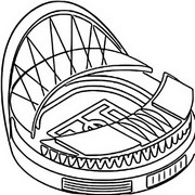 Tulostakaa värityskuvia Wembley Stadium Lontoossa