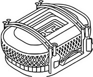 Desenho para colorir Johan Cruijff Arena Amsterdam