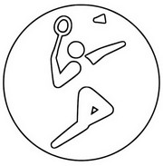 Dibujo para colorear Bádminton