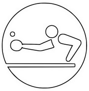 Coloring page Table tennis
