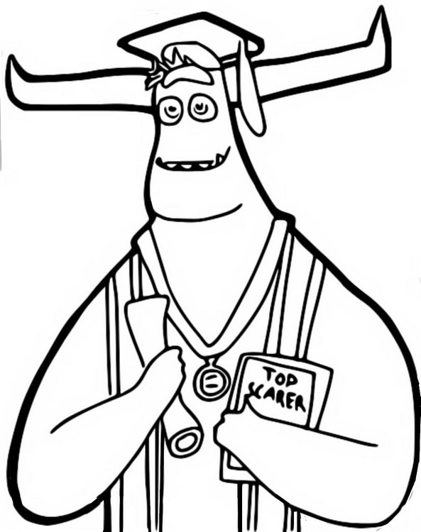 Coloring page Tylor Tuskmon