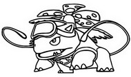 Imagini de colorat plajă - Venusaur