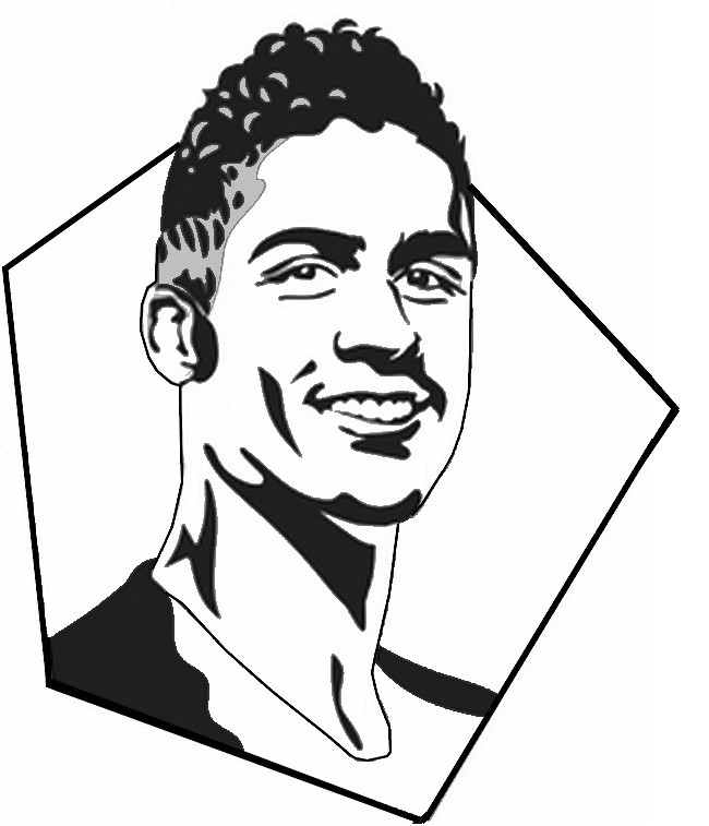 Kleurplaat Raphaël Varane