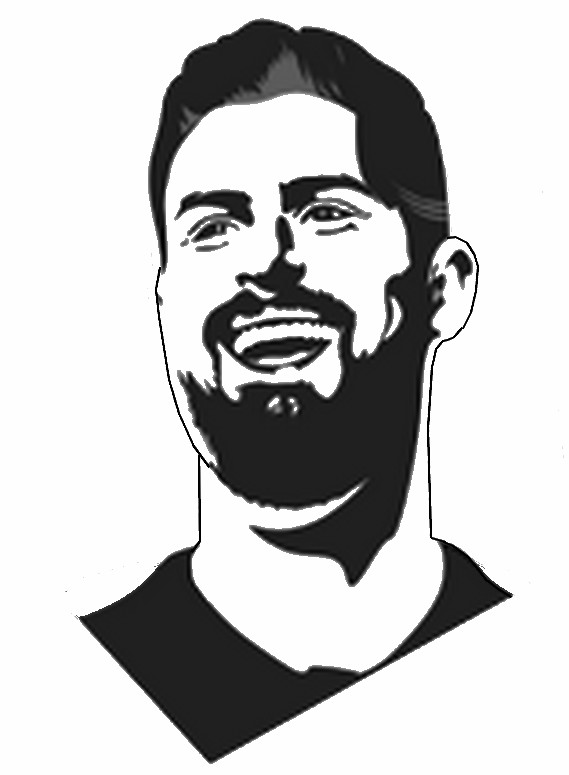 Desenho para colorir Olivier Giroud