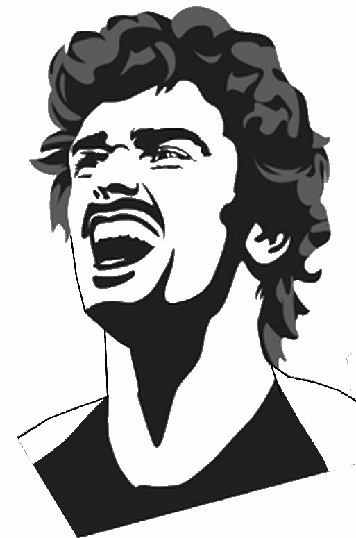 Coloring page Antoine Griezmann