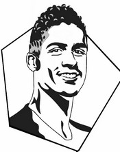 Kolorowanka Raphaël Varane