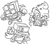 Coloring Pages Superthings Kazoom Kids - Superzings 8