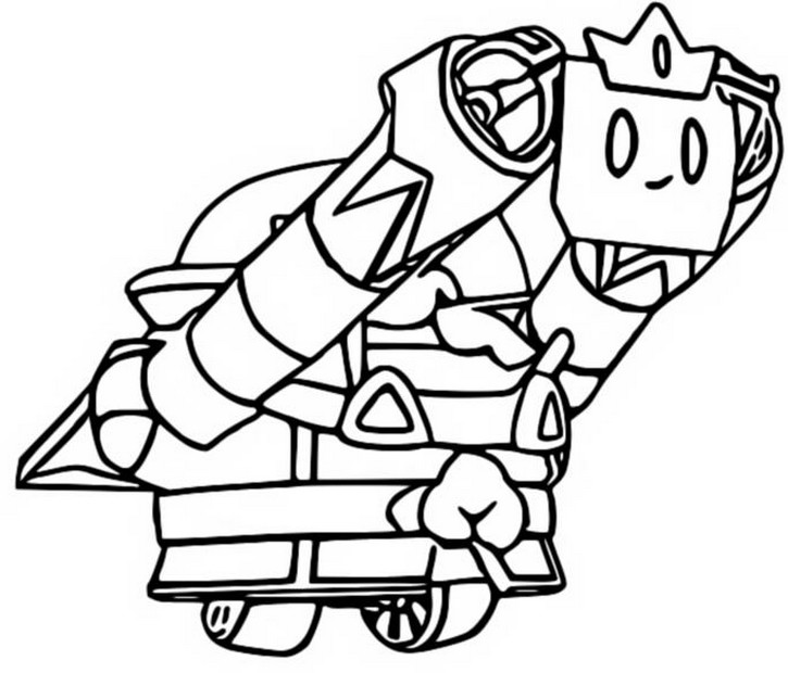 Coloring page Ruby Prince Sprout