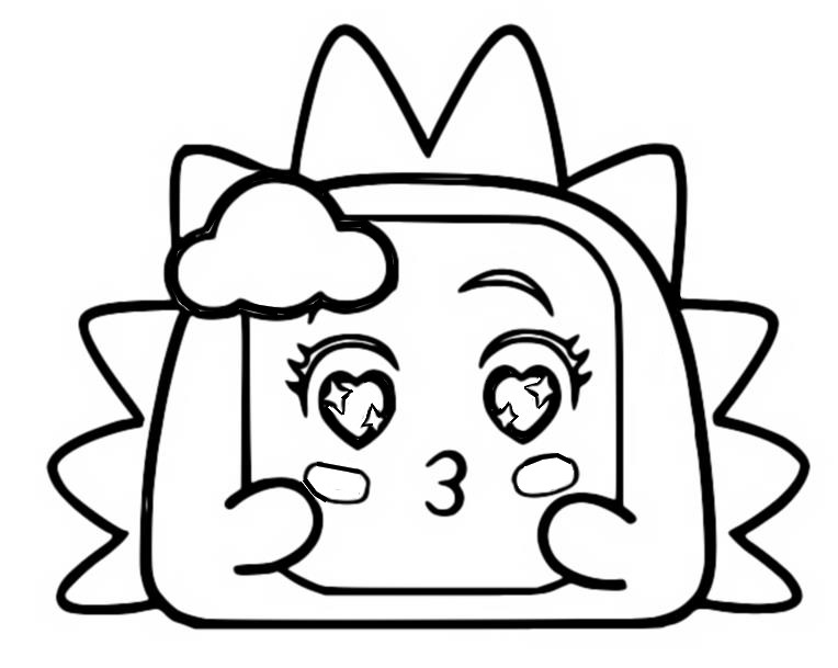 Coloring page Nature - Sunny