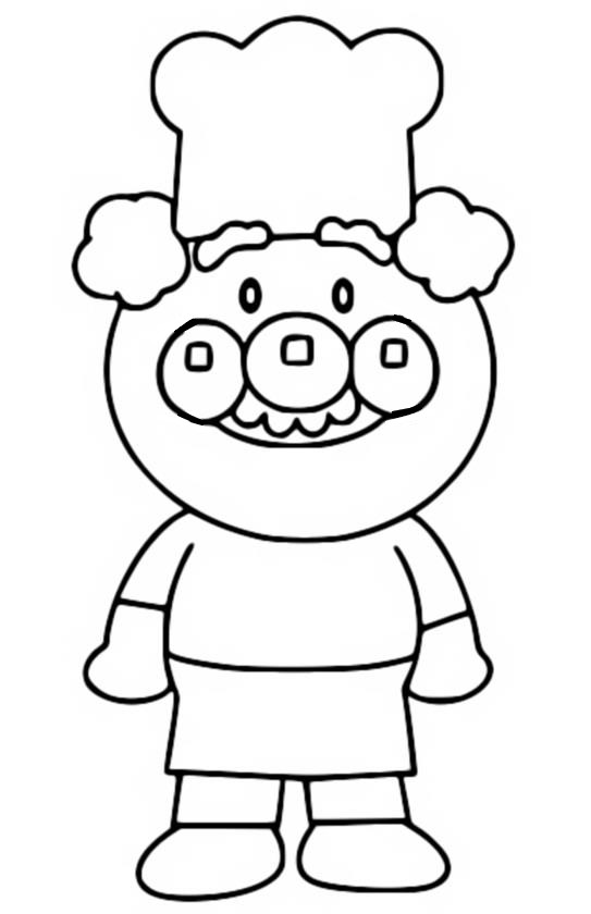 Coloring page Uncle Jam