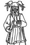 Dibujo para colorear Charlotte
