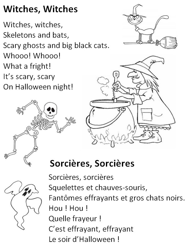 Coloriage Witches, Witches! Sorcières, Sorcières!