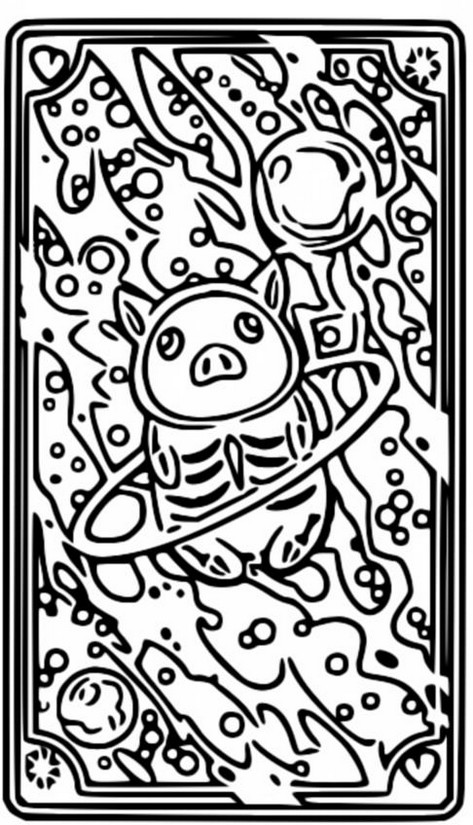 Coloring page Card