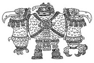 Coloring page King Teca