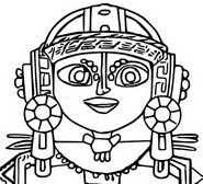 Coloring page Maya